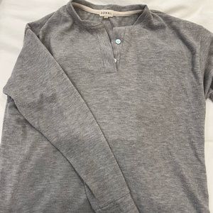 Donni Henley grey s (matching sweatpants available)